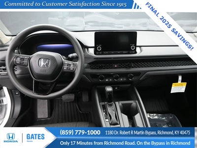 2025 Honda Accord LX