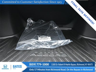 2025 Honda Accord LX