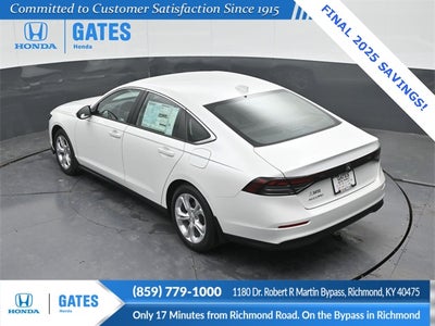 2025 Honda Accord LX