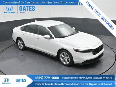 2025 Honda Accord LX