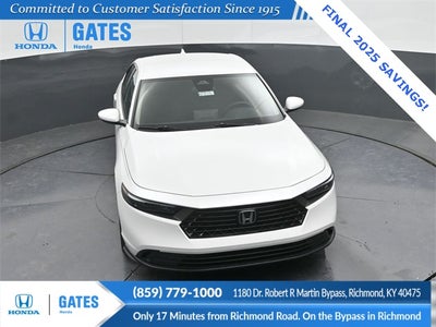 2025 Honda Accord LX