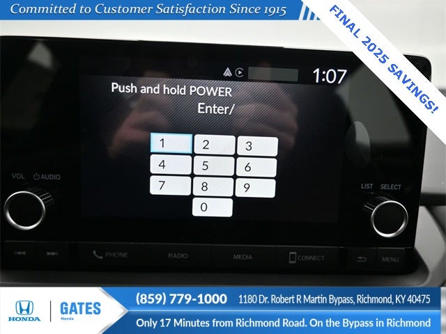 2025 Honda Accord LX