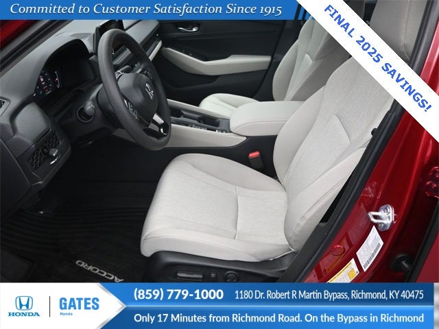 2025 Honda Accord SE