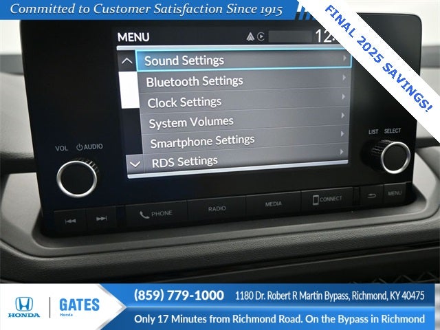 2025 Honda Accord SE