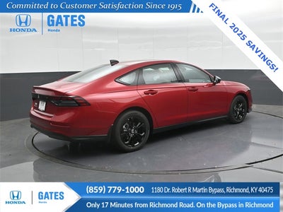 2025 Honda Accord SE