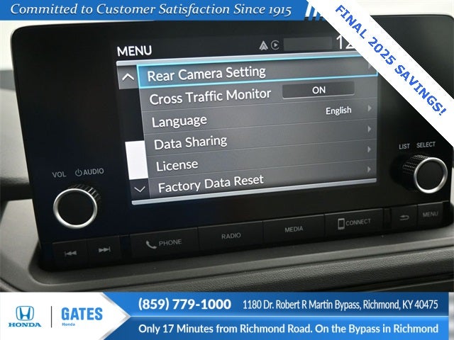 2025 Honda Accord SE