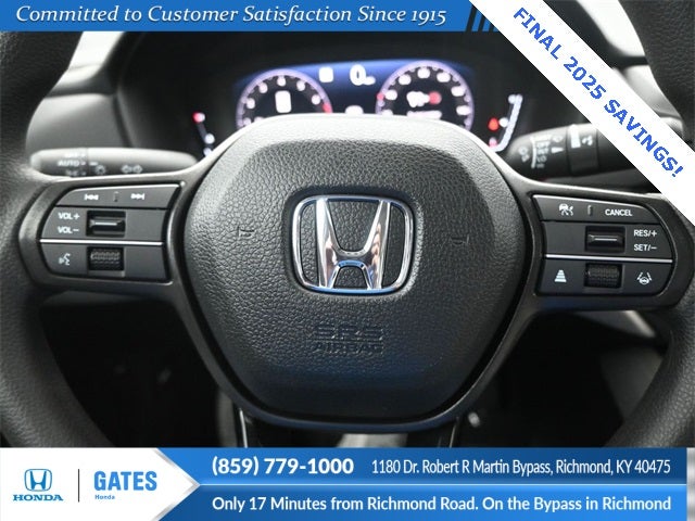 2025 Honda Accord SE