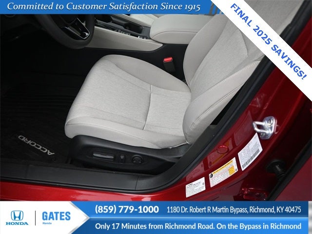 2025 Honda Accord SE