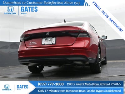 2025 Honda Accord SE