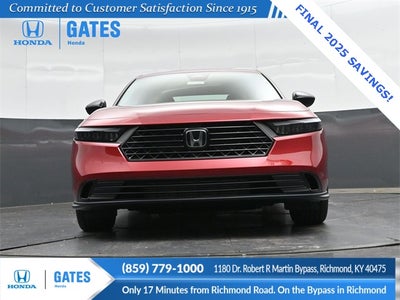 2025 Honda Accord SE
