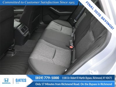 2025 Honda Accord SE