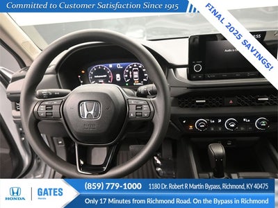 2025 Honda Accord SE