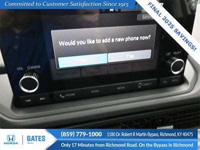 2025 Honda Accord SE