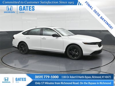 2025 Honda Accord SE