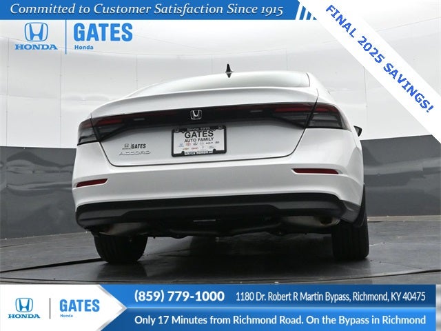 2025 Honda Accord SE