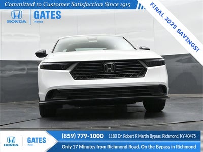 2025 Honda Accord SE