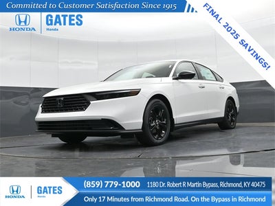 2025 Honda Accord SE