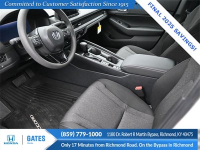 2025 Honda Accord SE