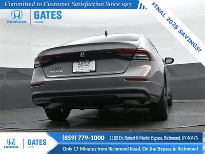 2025 Honda Accord SE