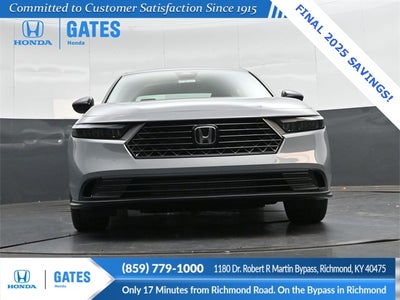 2025 Honda Accord SE