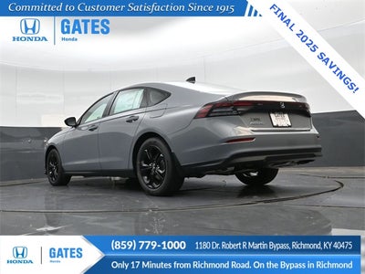 2025 Honda Accord SE