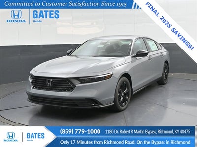 2025 Honda Accord SE
