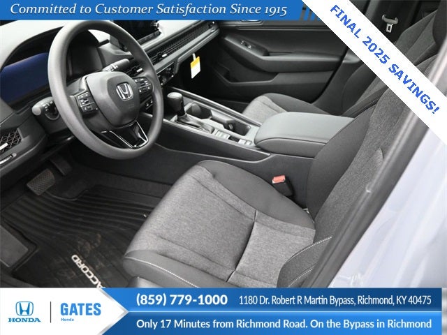 2025 Honda Accord SE