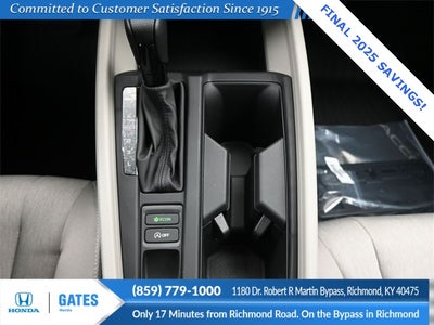 2025 Honda Accord SE