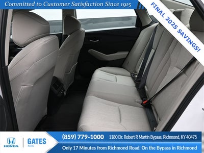 2025 Honda Accord SE