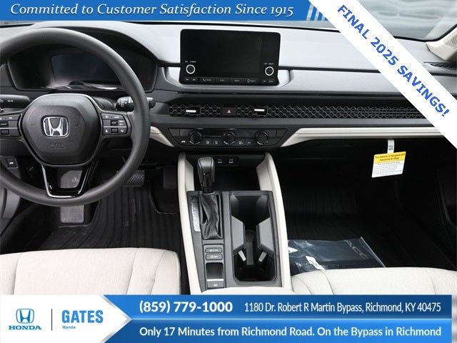 2025 Honda Accord SE