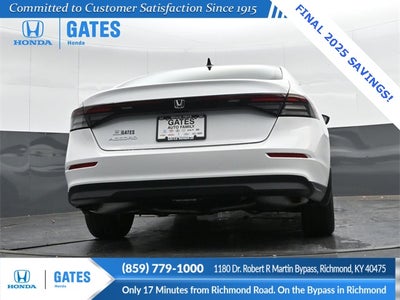 2025 Honda Accord SE