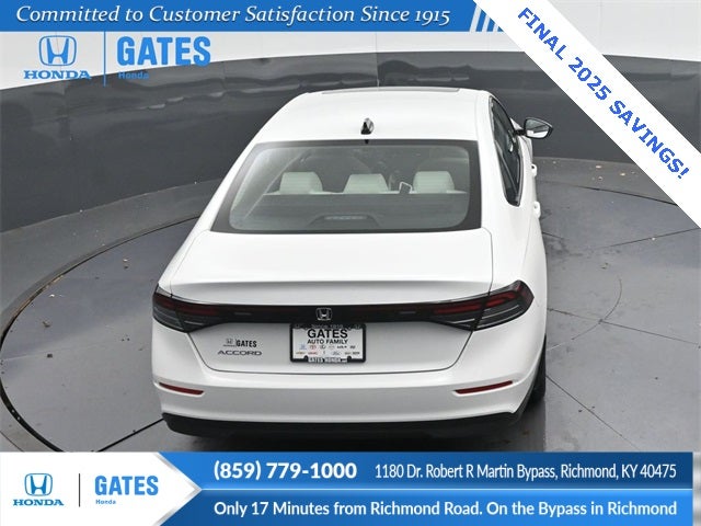 2025 Honda Accord SE