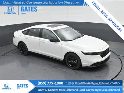 2025 Honda Accord SE