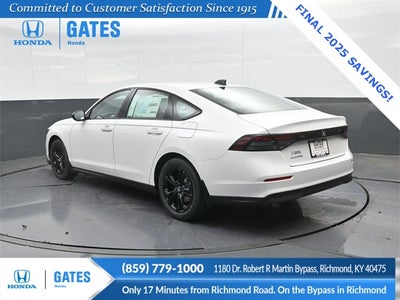 2025 Honda Accord SE