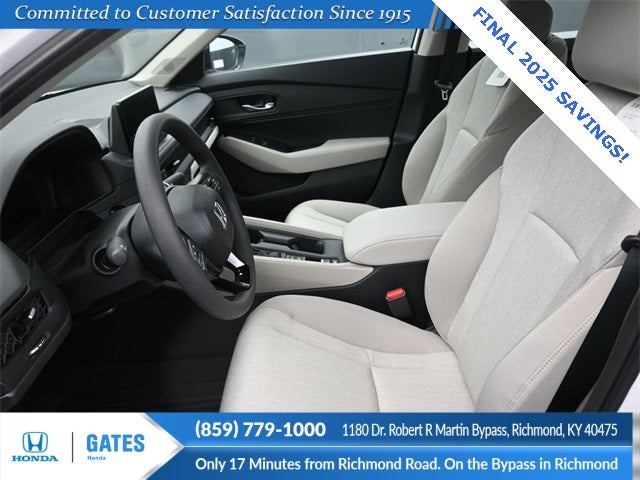 2025 Honda Accord SE