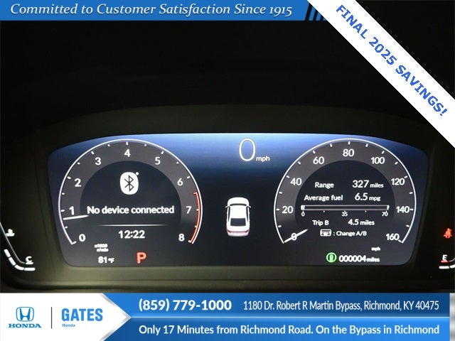 2025 Honda Accord SE