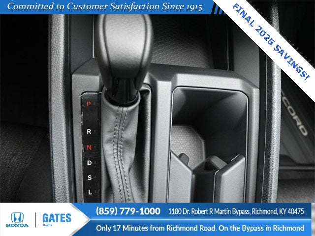 2025 Honda Accord SE