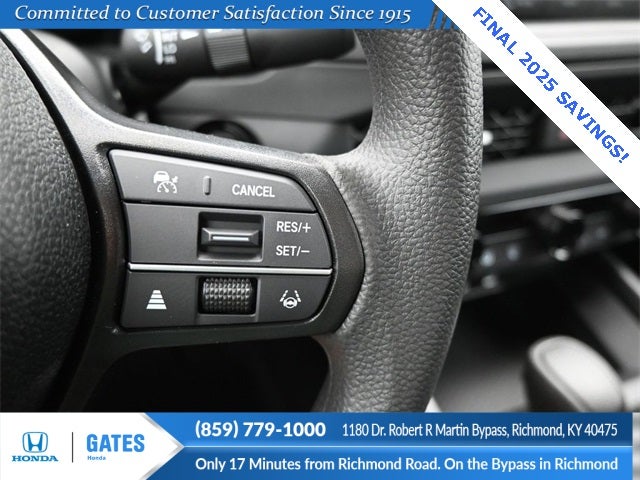 2025 Honda Accord SE