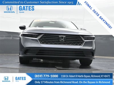 2025 Honda Accord SE
