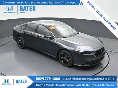 2025 Honda Accord SE