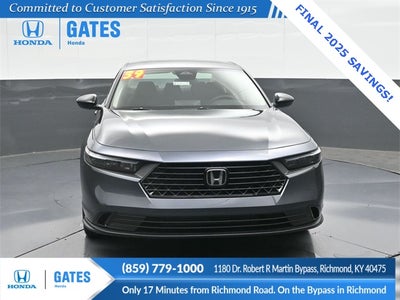 2025 Honda Accord SE