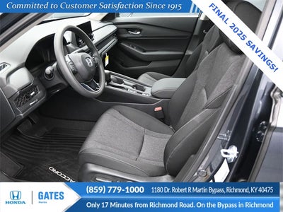 2025 Honda Accord SE