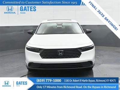 2025 Honda Accord Hybrid Sport