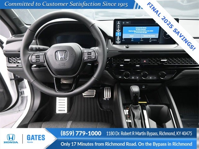 2025 Honda Accord Hybrid Sport