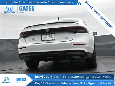 2025 Honda Accord Hybrid Sport