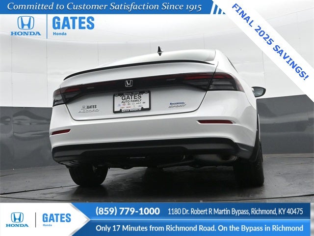 2025 Honda Accord Hybrid Sport