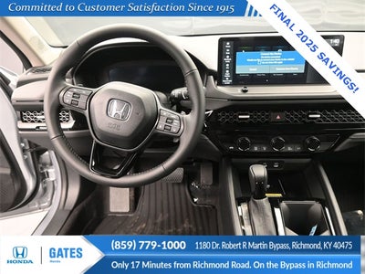 2025 Honda Accord Hybrid EX-L