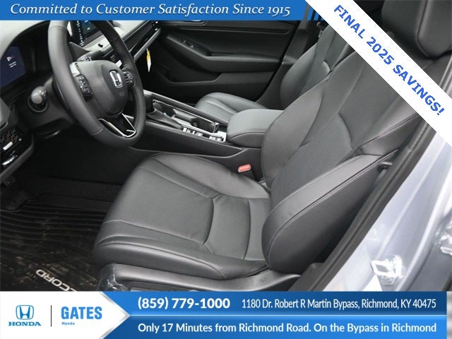 2025 Honda Accord Hybrid EX-L