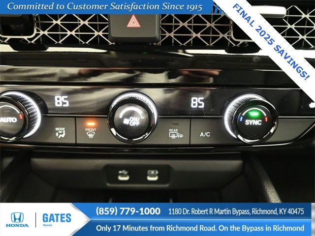 2025 Honda Accord Hybrid EX-L