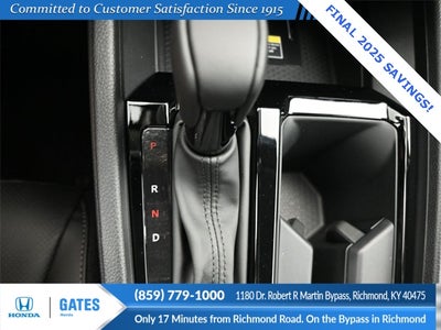 2025 Honda Accord Hybrid EX-L